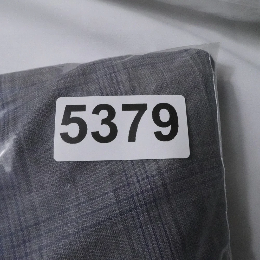 Stafford Sport Coat Mens 48 Regular Gray Plaid Wool Blend Blazer CoolMax Office‎